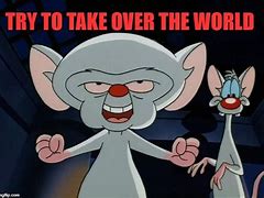 Image result for Pinky and the Brain Kiss