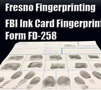 Image result for FBI Fingerprint Card