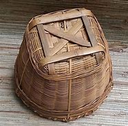 Image result for Lined Bamboo Basket