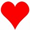 Image result for Red Heart Shape Clip Art