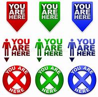 Image result for You Are Here Arrow Labels