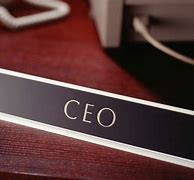Image result for CEO. Sign
