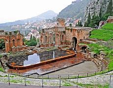 Image result for Greek and Roman Theatre