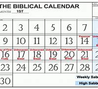 Image result for Hebrew Calendar Sabbath Day