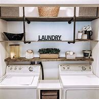 Image result for Shelves for Laundry Room Closet