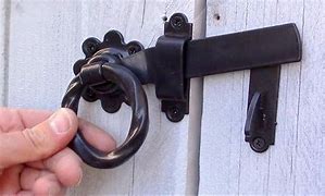 Image result for Outdoor Gate Latches