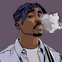 Image result for Tupac Shakur Cartoon