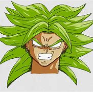 Image result for Broly Full Hair and Face