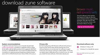 Image result for Zune Software Version History