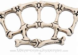 Image result for Skeleton Brass Knuckles
