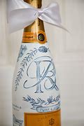 Image result for Champagne Bottle with Yellow Bow