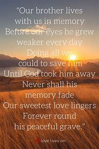 Image result for Funeral Poems Brother