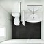 Image result for Small Square Bathrooms