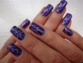 Image result for crack mirrors effects nails polishes