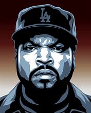 Image result for Ice Cube Rapper Art