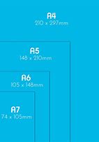 Image result for Envelope Sizes A6 A7
