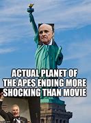 Image result for Planet of the Apes Statue of Liberty Meme