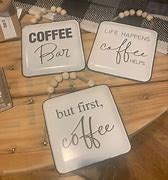 Image result for Enamel Coffee Sign