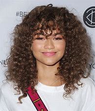 Image result for Curly Hair Lady