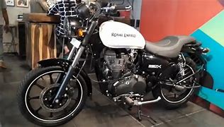 Image result for Royal Enfield Thunderbird 350X White Modified