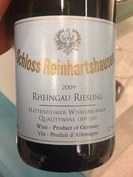 Image result for Schloss Reinhartshausen Hattenheimer Wisselbrunnen Riesling feinherb