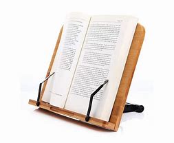 Image result for Adjustable Wooden Book Stand