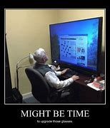 Image result for Can't See Computer Screen Meme