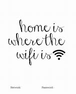 Image result for Free Printable WiFi Sign