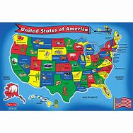 Image result for USA State Map Puzzle