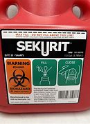 Image result for Sekurit Sharps Container