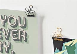 Image result for Hanging Posters On Wall Clips