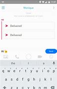 Image result for Snapchat Chat iPhone and Android
