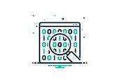 Image result for Binary Data Icon