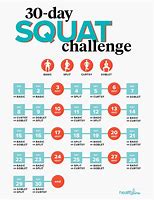 Image result for 1 Month Squat Challenge
