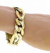 Image result for Yellow Gold Link Bracelet