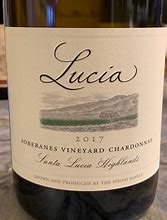 Image result for Lucia Chardonnay Santa Lucia Highlands