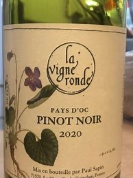 Image result for Paul Sapin Pinot Noir Petite Ecluse