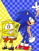 Image result for Pomni Sonic and Spongebob