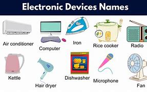 Image result for 5 Electronic Devices