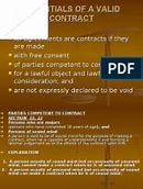 Image result for A Valid Contract and Elements Necessary