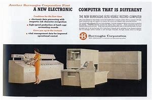 Image result for Burroughs Mainframe Computer