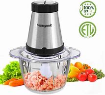Image result for Mini Food Chopper with Glass Bowl