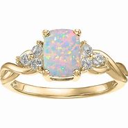 Image result for 10K Gold Opal Ring