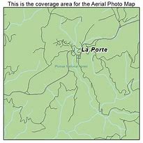 Image result for La Porte CA Map