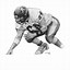 Image result for Football Player Pencil Drawing Frame
