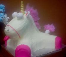 Image result for Despicable Me Fluffy Unicorn Cake