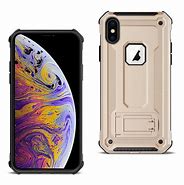 Image result for Gold iPhone XS Max with Black Case
