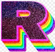 Image result for Glitter Letter R