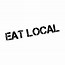 Image result for Eat Local to Color