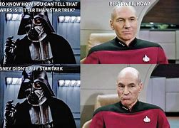 Image result for Star Wars Trek Meme